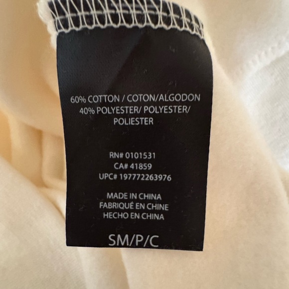 Grateful Dead light Cream Hoodie.  Size OVERSIZED adult Small. NWT - Picture 9 of 11